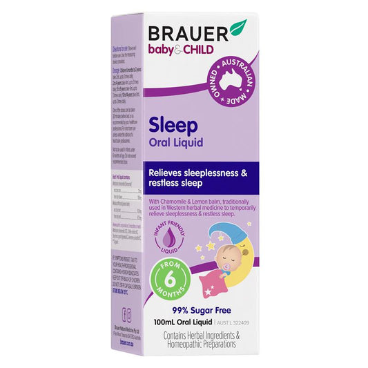 Brauer Children's Sleep Aid - 100mL Natural Herbal Formula-Auzzi Store