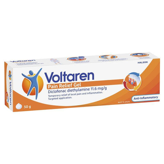 Voltaren Pain Relief Gel 50g - Fast-Acting Pain Relief-Auzzi Store