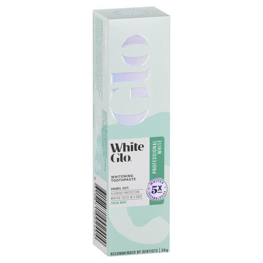 White Glo Travel Toothpaste - Professional White 24g