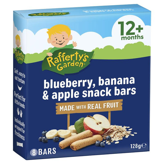 Raffertys Garden 12+ Months Fruit Snack Blueberry Banana & Apple 128g - Auzzi Store