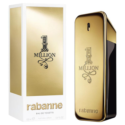 Paco Rabanne 1 Million Eau de Toilette 100ml - Captivating Spicy Leather Fragrance-Auzzi Store