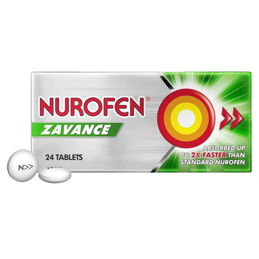 Nurofen Zavance Fast Pain Relief Tablets 200mg - 24 Pack-Auzzi Store