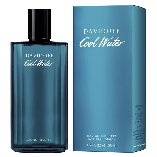 Davidoff Cool Water Eau de Toilette for Men 125ml-Auzzi Store