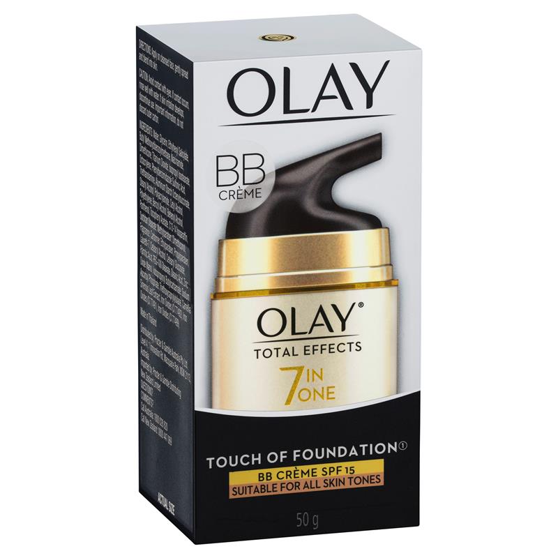 Olay Total Effects 7 in One Touch of Foundation BB Crème SPF 15 - 50 g-Auzzi Store