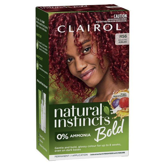 Clairol Natural Instincts Bold Auburn Permanent Hair Colour - 180g