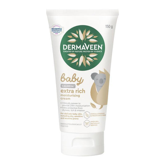 DermaVeen Baby Calmexa Extra Rich Moisturising Cream 150g - Nourishing Care for Baby's Skin