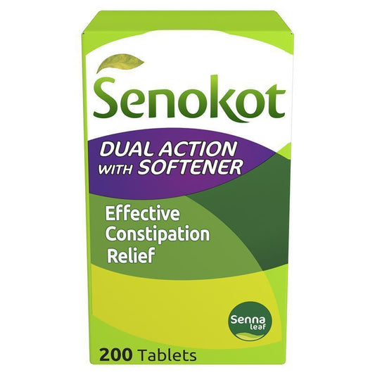 Senokot Dual Action - 200 Tablets