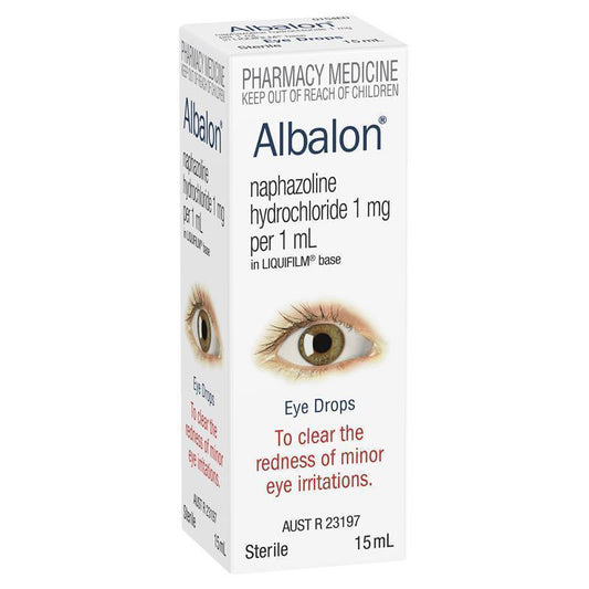 Albalon Eye Solution 0.1% 15mL - Soothing Eye Relief-Auzzi Store