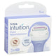 Schick Intuition Pure Nourishment 3-Pack Razor Blades, 4-Blade System