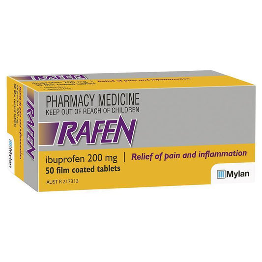Rafen 200mg 50 Tablets - Pain and Inflammation Relief-Auzzi Store
