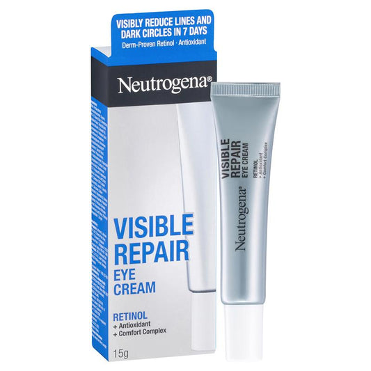Neutrogena Visible Repair Retinol Eye Cream 15g - Anti-Aging Formula