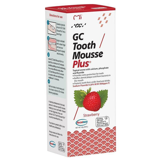 GC Tooth Mousse Plus Strawberry 40g - Enamel Protection