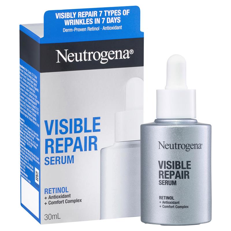 Neutrogena Visible Repair Retinol Serum 30ml - Youthful Skin Solution