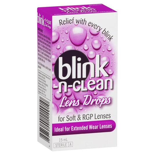Blink-N-Clean 15ml Complete - Lens Drops for Clear Vision-Auzzi Store