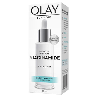 Olay Luminous Niacinamide Super Serum 30ml - Brightening Formula