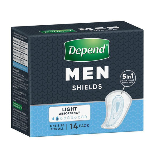 Depend Shields for Men - 14 Pack - Auzzi Store