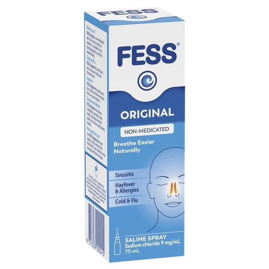 Fess Original Nasal Spray - 75mL for Nasal Relief-Auzzi Store