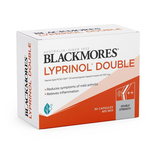 Blackmores Lyprinol Double Anti-Inflammatory Marine Oil 30 Capsules