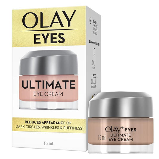 Olay Eyes Ultimate Eye Cream 15ml - Dark Circle & Wrinkle Reducer-Auzzi Store