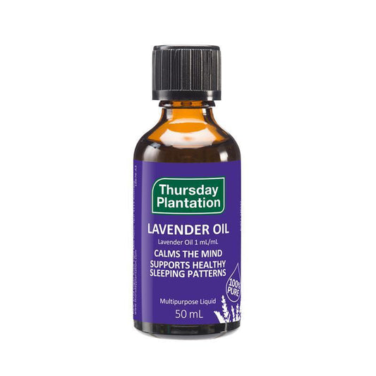 Thursday Plantation Lavender Oil 100% Pure 50ml - Natural Relaxation Aid-Auzzi Store