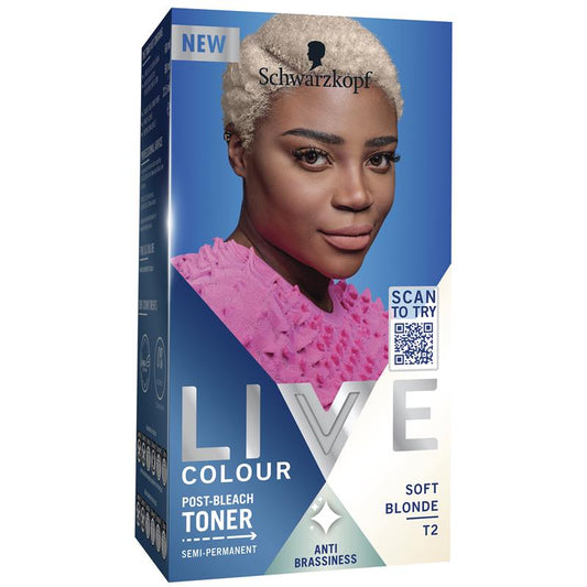 Schwarzkopf Live Colour Semi-Permanent Toner Soft Blonde T2 - 60ml