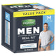 Depend Real Fit Disposable Underwear for Men - Medium, 16 Pack