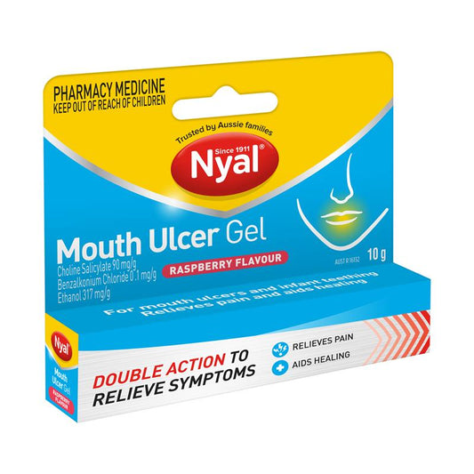 Nyal Mouth Ulcer Gel 10g - Pain Relief & Healing-Auzzi Store