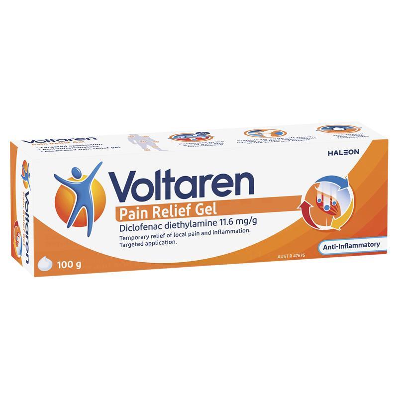 Voltaren Pain Relief Gel 100g - Fast-Acting Pain Relief-Auzzi Store