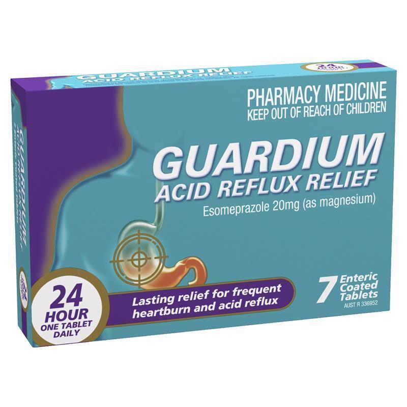 Guardium Acid Reflux Relief - 7 Tablets