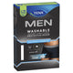 TENA Men’s Reusable Washable Boxer Underwear with Secure Absorption, Size M, 1 Boxer