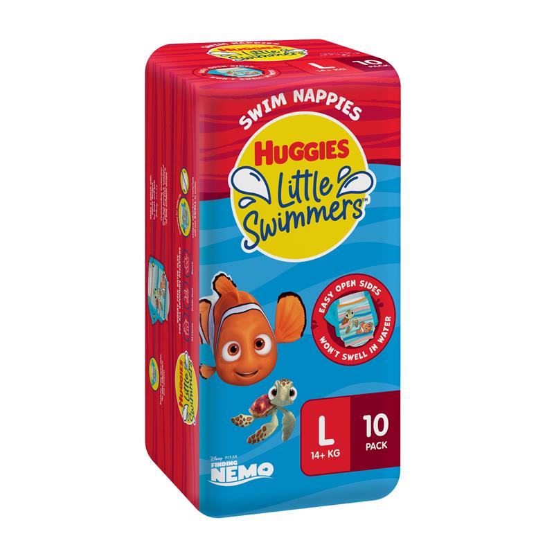 Huggies Little Swimmers Disposable Swim Pants - 10 Pack (Large)-Auzzi Store