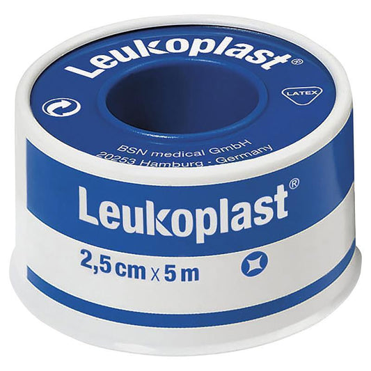 Leukoplast Waterproof Adhesive Bandage 2.5cm x 5m - Reliable Protection for Wounds - Auzzi Store
