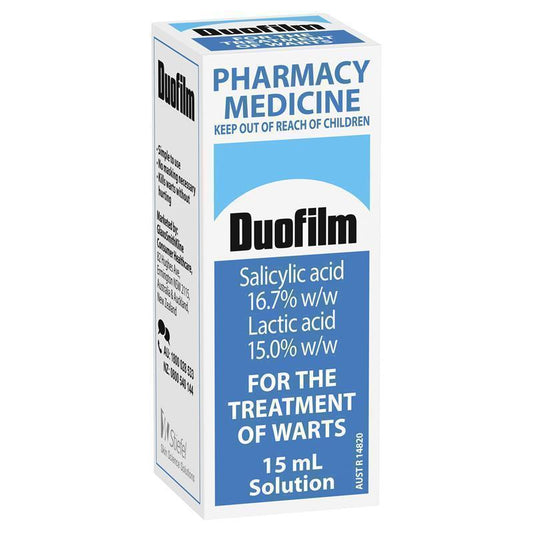 Duofilm Wart Solution 15ml - Effective Wart Treatment-Auzzi Store