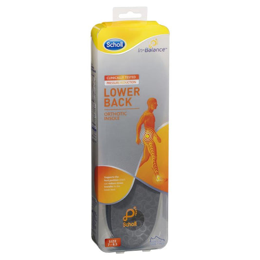 Scholl In-Balance Medium Lower Back Orthotic Insole - Auzzi Store