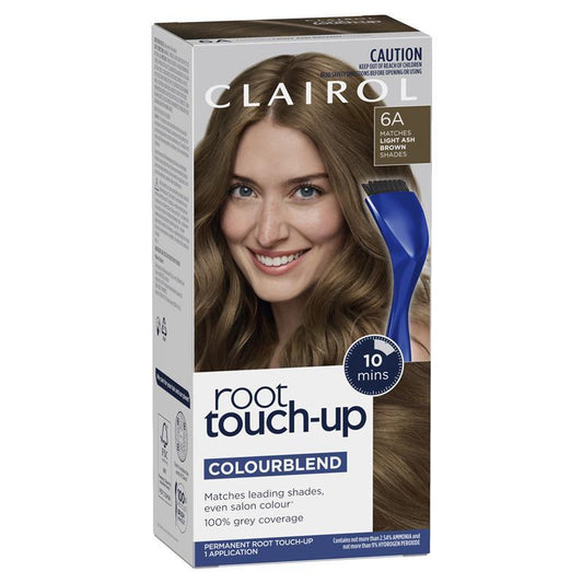 Clairol Root Touch Up Permanent Hair Colour 6A - Light Ash Brown