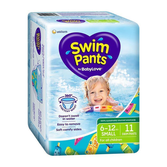 BabyLove Swim Pants Small (6-12kg) - 11 Pack for Happy Water Adventures - Auzzi Store