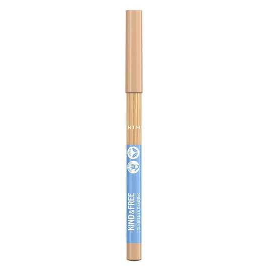 Rimmel London Kind & Free Clean Eyeliner #05 Creamy White - High Impact Eye Definition - Auzzistore
