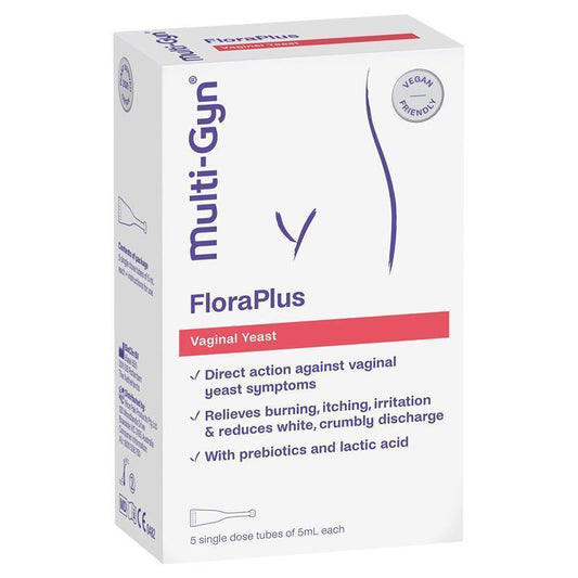 Multi-Gyn FloraPlus 5 Pack - 5mL Each for Vaginal Health-Auzzi Store