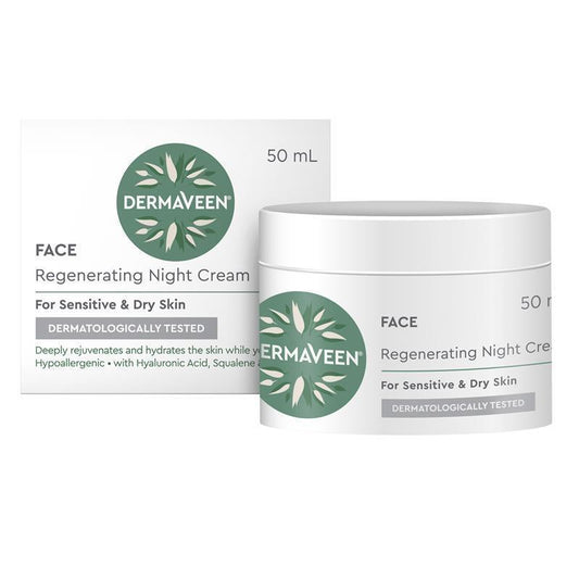 Dermaveen Face Regenerating Night Cream 50ml - Nourish While You Sleep