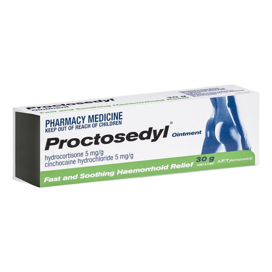 Proctosedyl Haemorrhoids Relief Ointment Cream - 30g-Auzzi Store