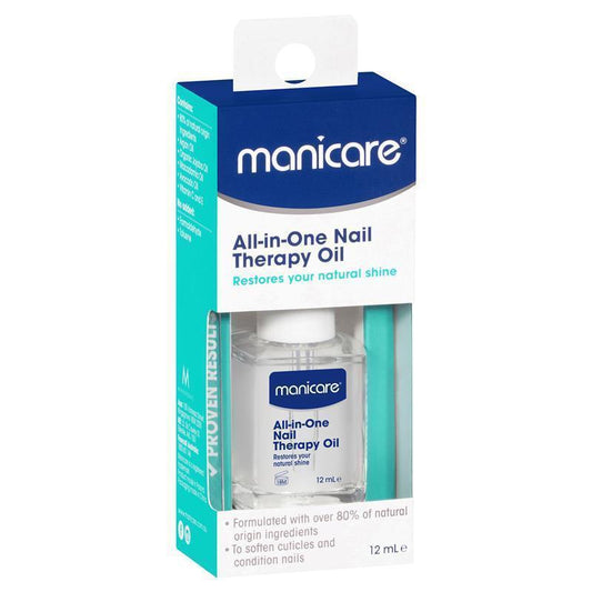 Manicare All-In-One Nail Therapy Oil 12ml - Nourish & Condition