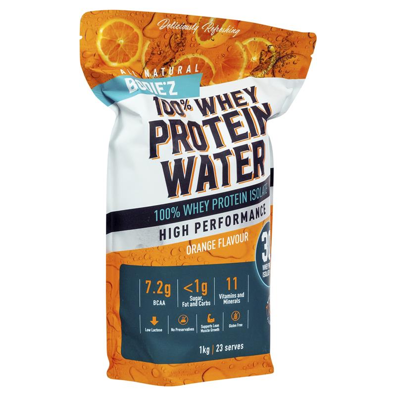 Bodiez Protein Powder Orange 1kg - Muscle Strength & Recovery