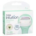 Schick Intuition Naturals Sensitive Cartridges with Organic Aloe - 3 Pack