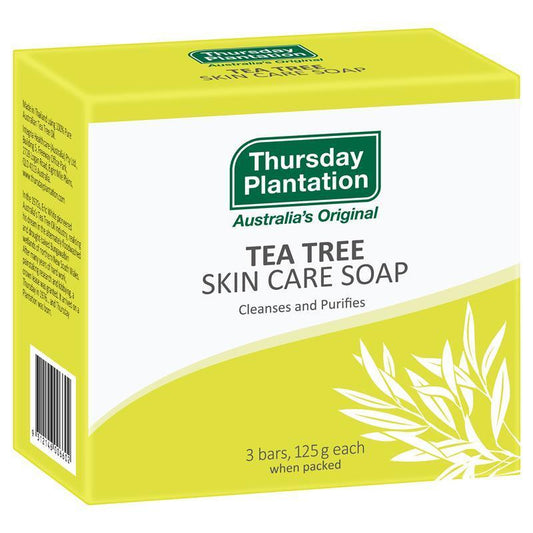 Thursday Plantation Tea Tree Purifying Soap 3x125g - All Skin Types