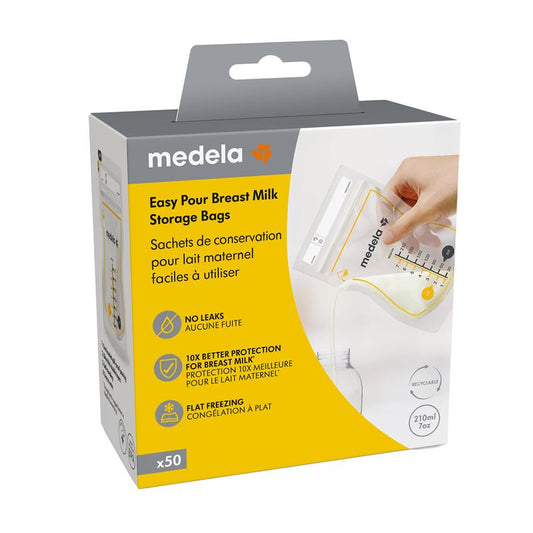 Medela Easy Pour Breast Milk Storage Bags - 50 Pack-Auzzi Store