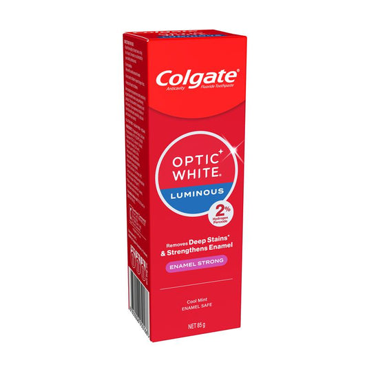 Colgate Optic White Luminous Enamel Strong 85g - Deep Stain Removal