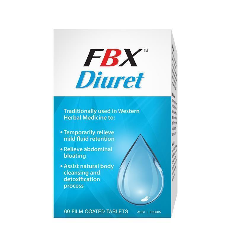 FBX Diuret - 60 Capsules for Fluid Retention Relief