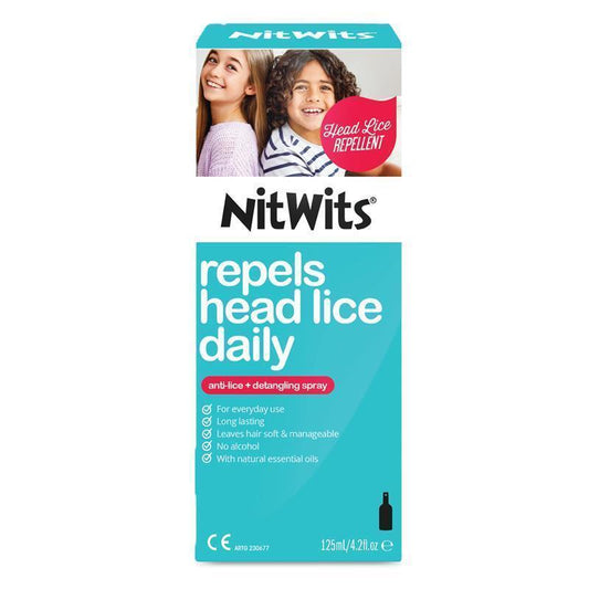 Nitwits Anti Lice & Detangling Spray 125ml - Natural Protection Against Head Lice-Auzzi Store