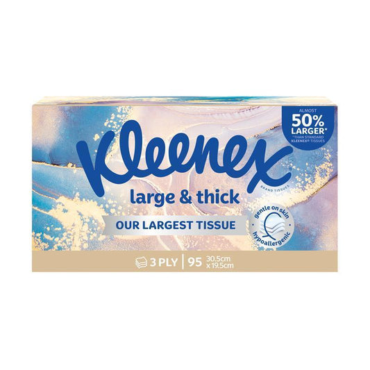 Kleenex Large & Thick Facial Tissues - 95 Pack-Auzzi Store