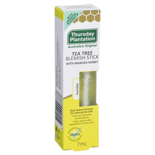 Thursday Plantation Tea Tree Blemish Stick - 7ml for Acne-Prone Skin-Auzzi Store